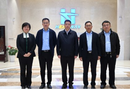 崂山区委书记张元升一行到新2管理网登录入口走访调研